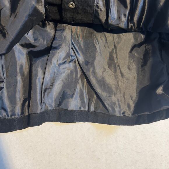 Dressbarn Woman Leather Suede Jacket Woman 18/20 Snap Buttons Studs Quilt Detail - Picture 10 of 16